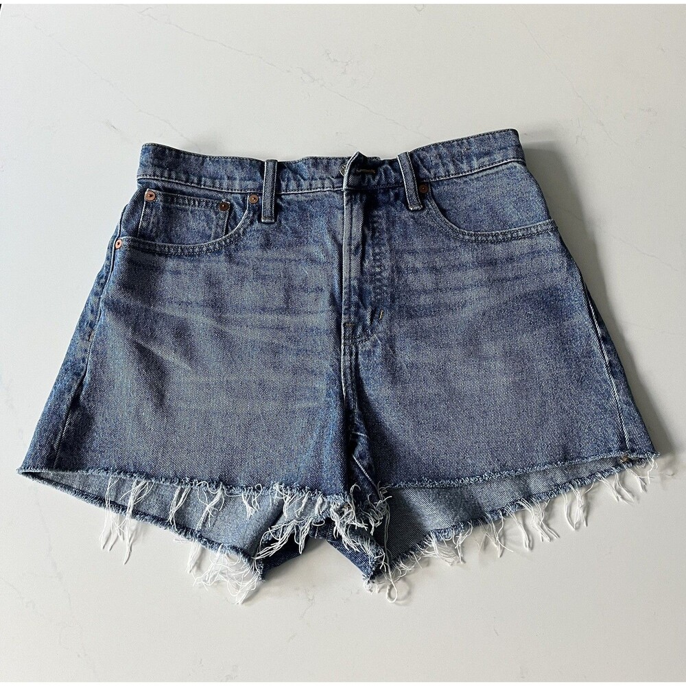 Madewell Cut Off Denim Shorts Size 29 The Perfect Jean Short 